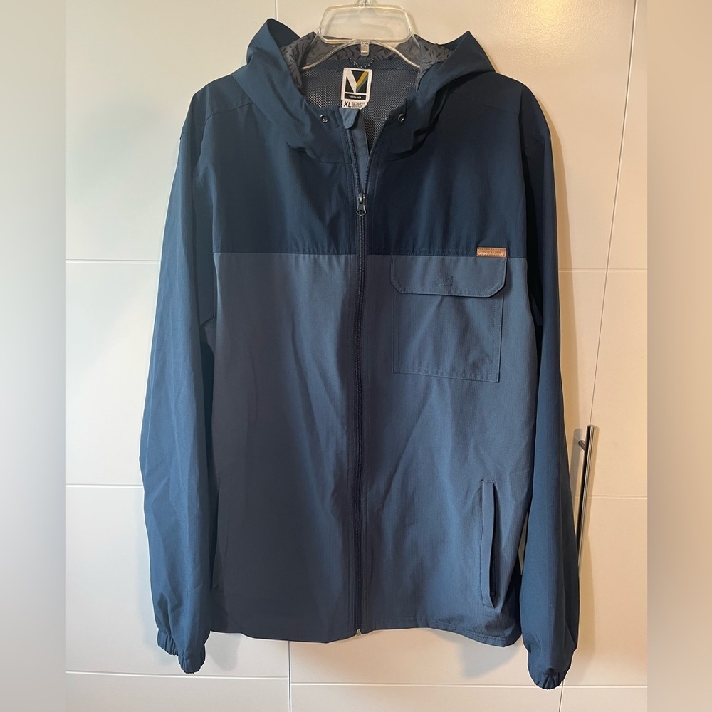 Voyager Mens Blue Windbreaker XL